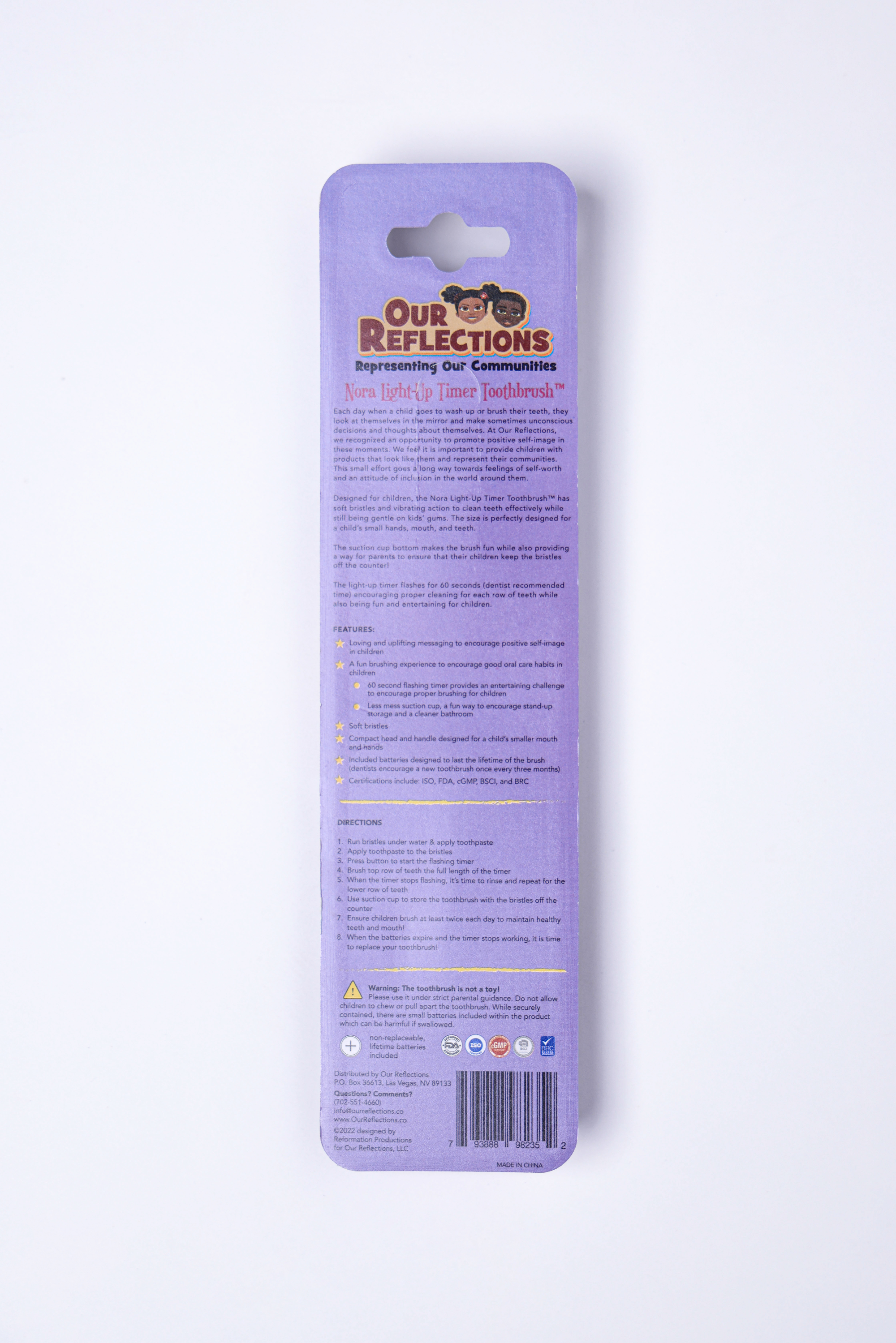 Nora Light-up Timer Toothbrush